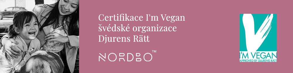 Certifikát I´m Vegan garantuje, že produkt je 100% rostlinného původu.