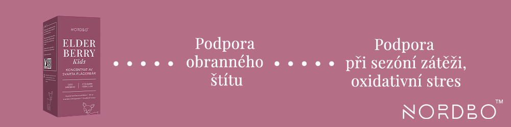 Elderberry Kids tekutá forma   pro děti na obranný štít.