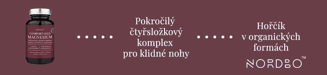 Magnesium Comfort Legs - Pokročilý čtyřsložkový komplex pro klidné nohy - Hořčík v organických formách