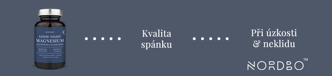 Magnesium Good Night - Kvalita spánku - Při úzkosti & neklidu