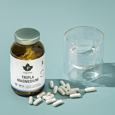 Tripple Magnesium obsahuje tři chelátově vázané formy hořčíku - malát hořečnatý, bisglycinát hořečnatý a taurát hořečnatý.