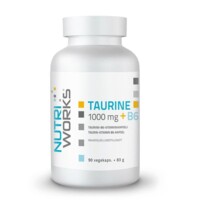 Taurine 1000 mg + B6 90 kapslí 