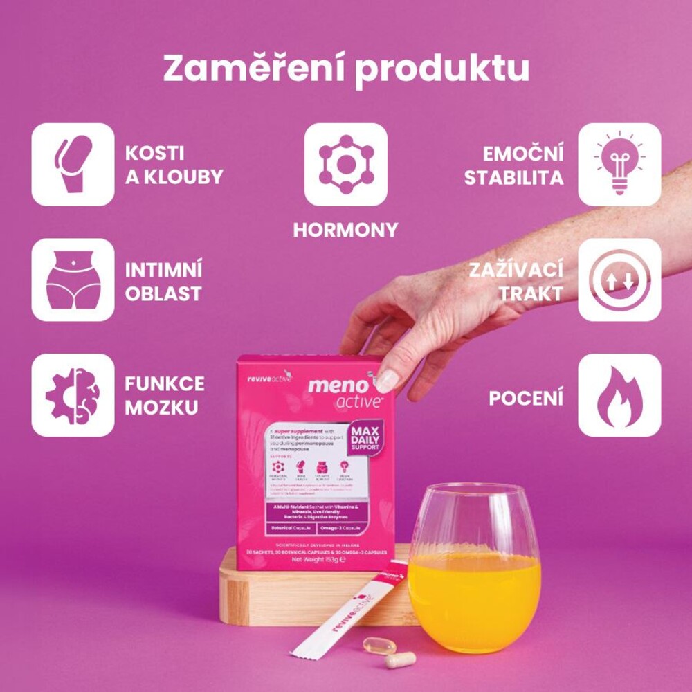 Meno Active 30 sáčků a 60 kapslí