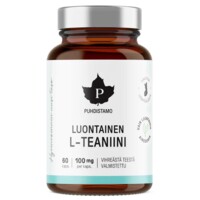 L-Theanine Natural 60 kapslí (Luontainen L-Teaniini) 