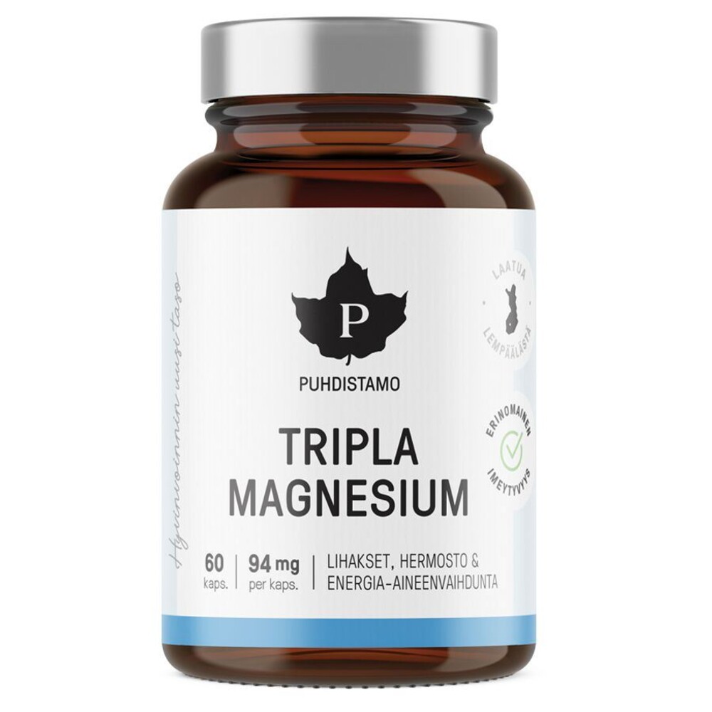 Triple Magnesium 60 kapslí (Hořčík) SK