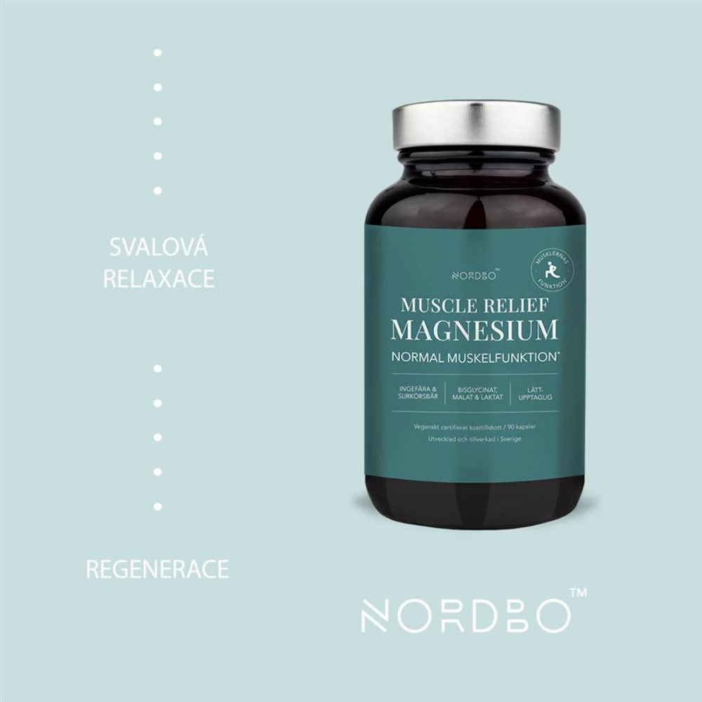 Magnesium Muscle Relief 90 kapslí SK