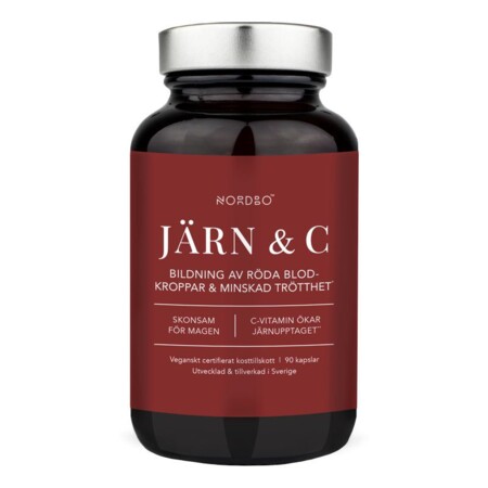 Järn and C 90 kapslí (Železo a Vitamín C)