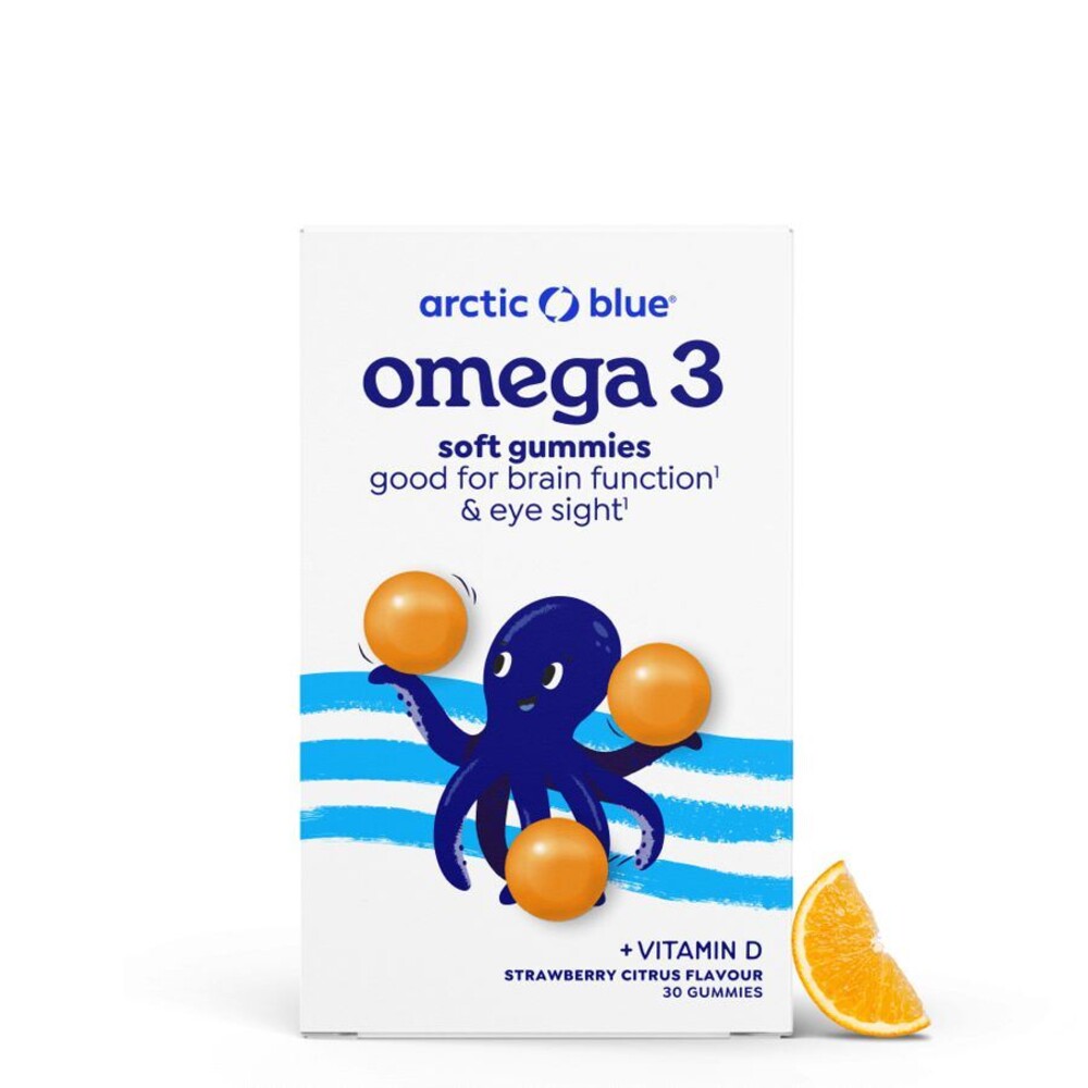 Kids Omega 3 30 gummies (250mg DHA, 70mg EPA and Vitamin D 200IU)
