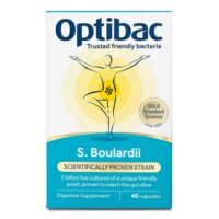 Saccharomyces Boulardii (Probiotika při nadměrném vyprazdňování) 40 kapslí 