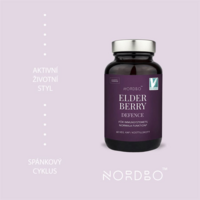 Elderberry Defence 60 kapslí (Extrakt z černého bezu + vit. C + zinek)