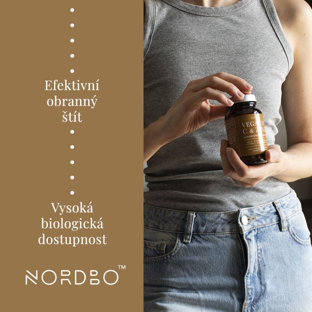 Vegan D3, C and Zinek 90 kapslí