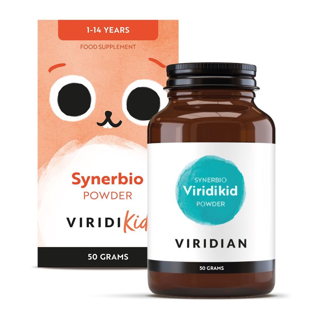 Viridikid Synerbio Powder 50g (Směs probiotik, prebiotik a vitamínu C pro děti)