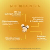 Rhodiola Rosea 90 kapslí