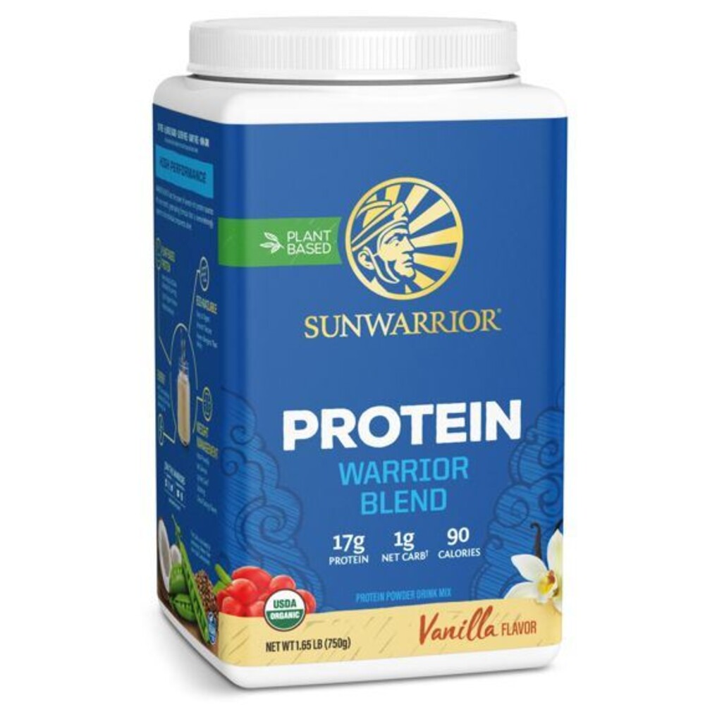 Protein Blend BIO 750g vanilka (Hrachový, konopný protein a goji) 
