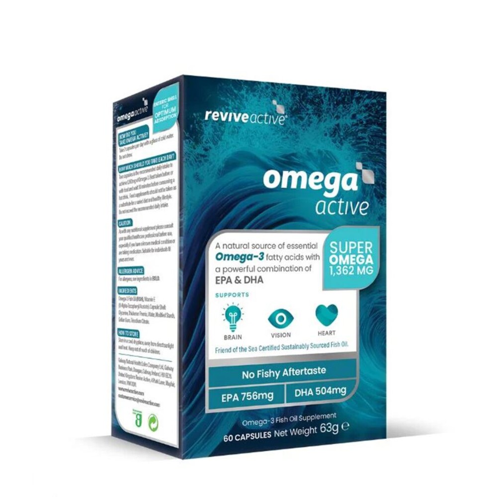 Omega 3 Active 60 kapslí (756mg EPA and 504mg DHA)