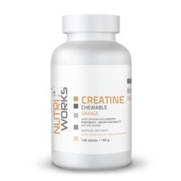 Creatine Chewable 120 žvýkacích tablet - pomeranč 