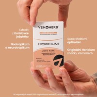 Hericium 60 kapslí (Extrakt z Korálovce ježatého)