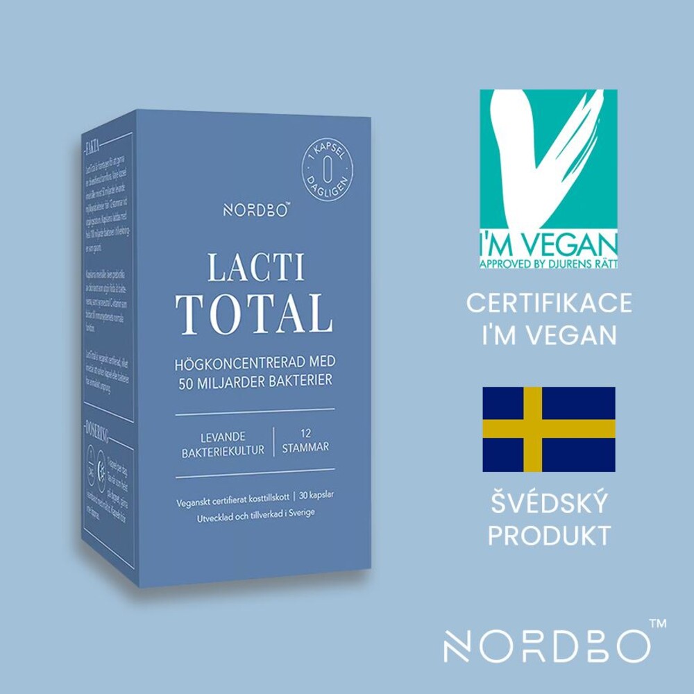 Lacti Total 30 kapslí (Probiotika) SK