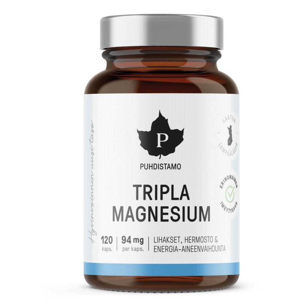 Triple Magnesium 120 kapslí (Hořčík) SK