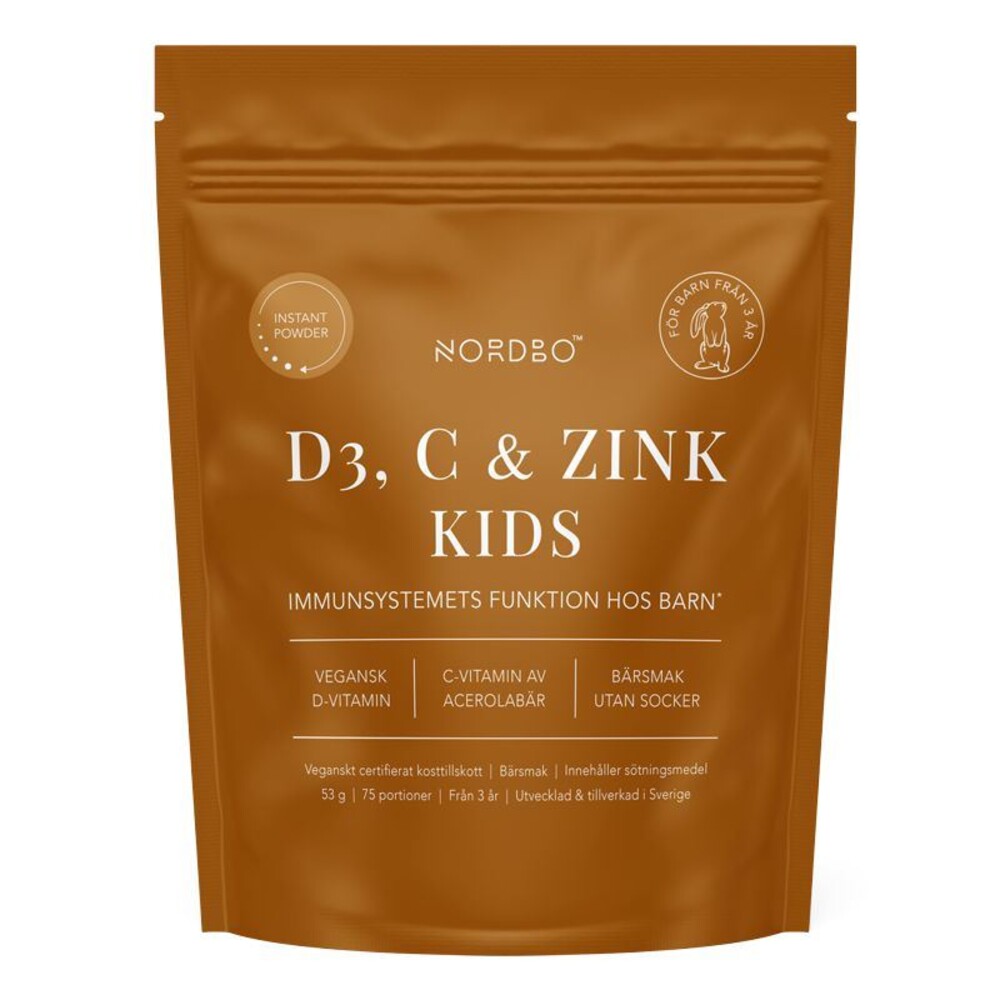 Vitamin D3, C and Zink Kids 53 g SK