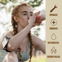 Recovery Drink Plant Based 450 g čokoláda