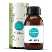Viridikid Omega 3 Oil 200ml Organic (Bio Omega 3 olej pro děti) SK 