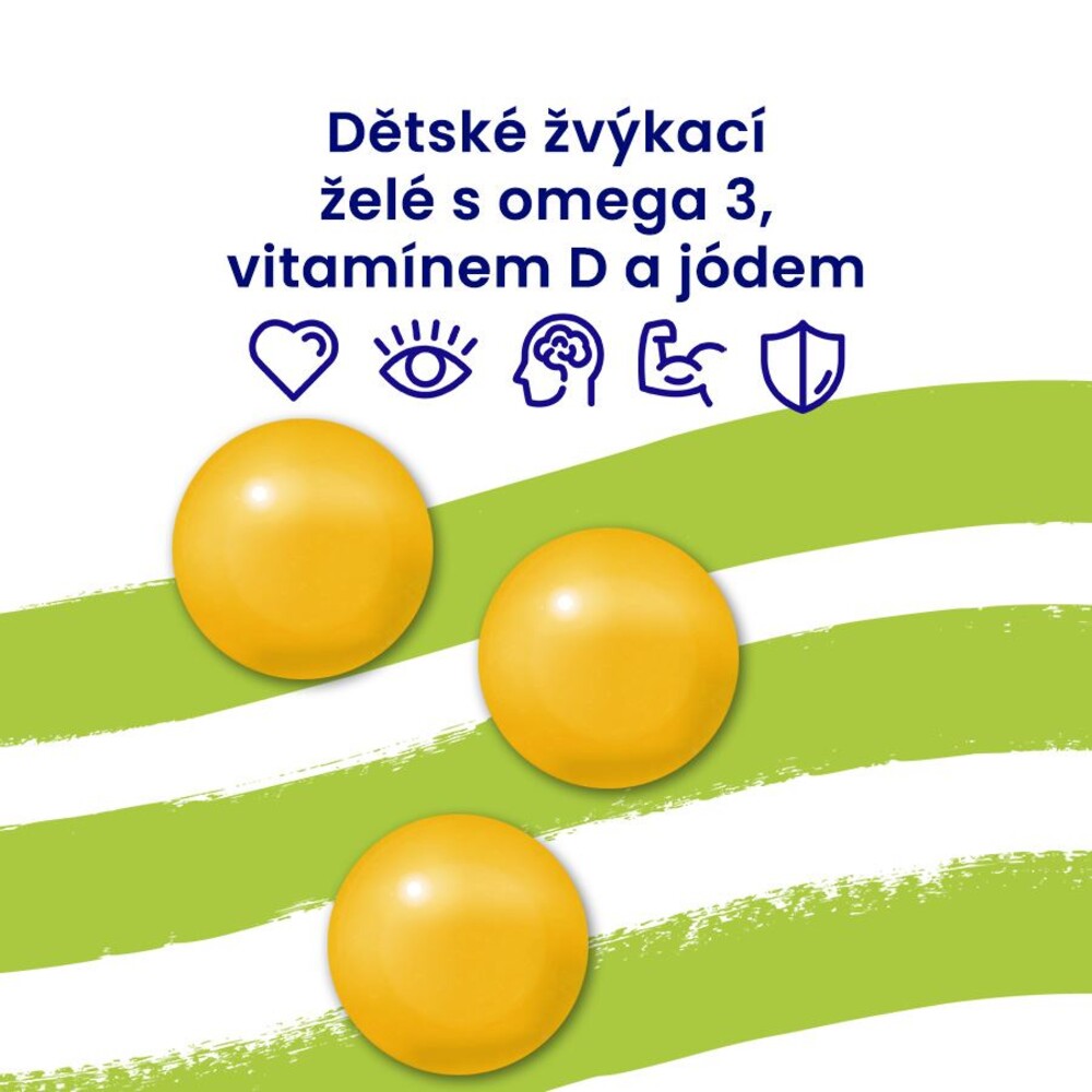 Kids Vegan Omega 3 30 gummies (250mg DHA and Vitamin D 200IU)