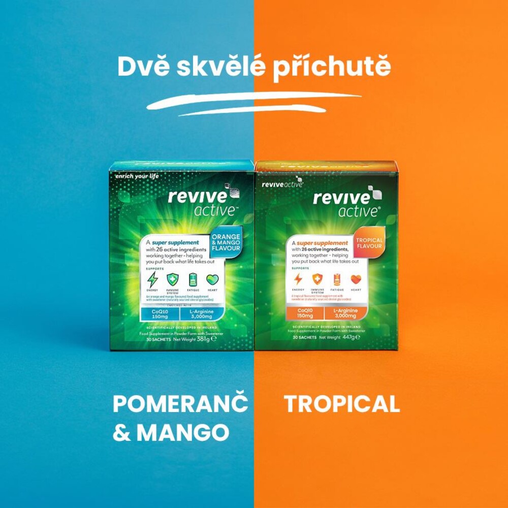 Revive Active 7 sáčků (Energie, imunita, únava, srdce)