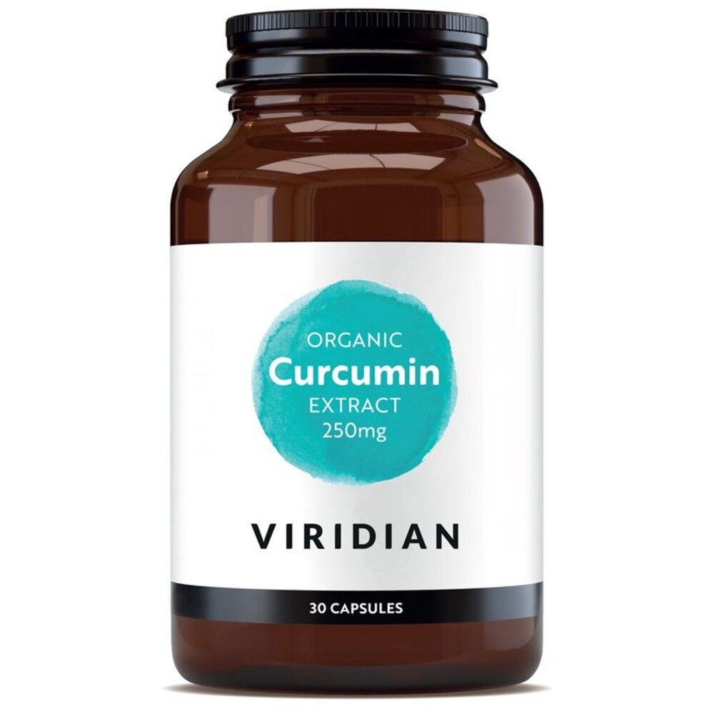 Curcumin Extract 250mg 60 kapslí Organic