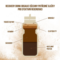 Recovery Drink Plant Based 450 g čokoláda