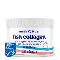 Fish Collagen + Vitamin C 150g jahoda (Seagarden Norway) 
