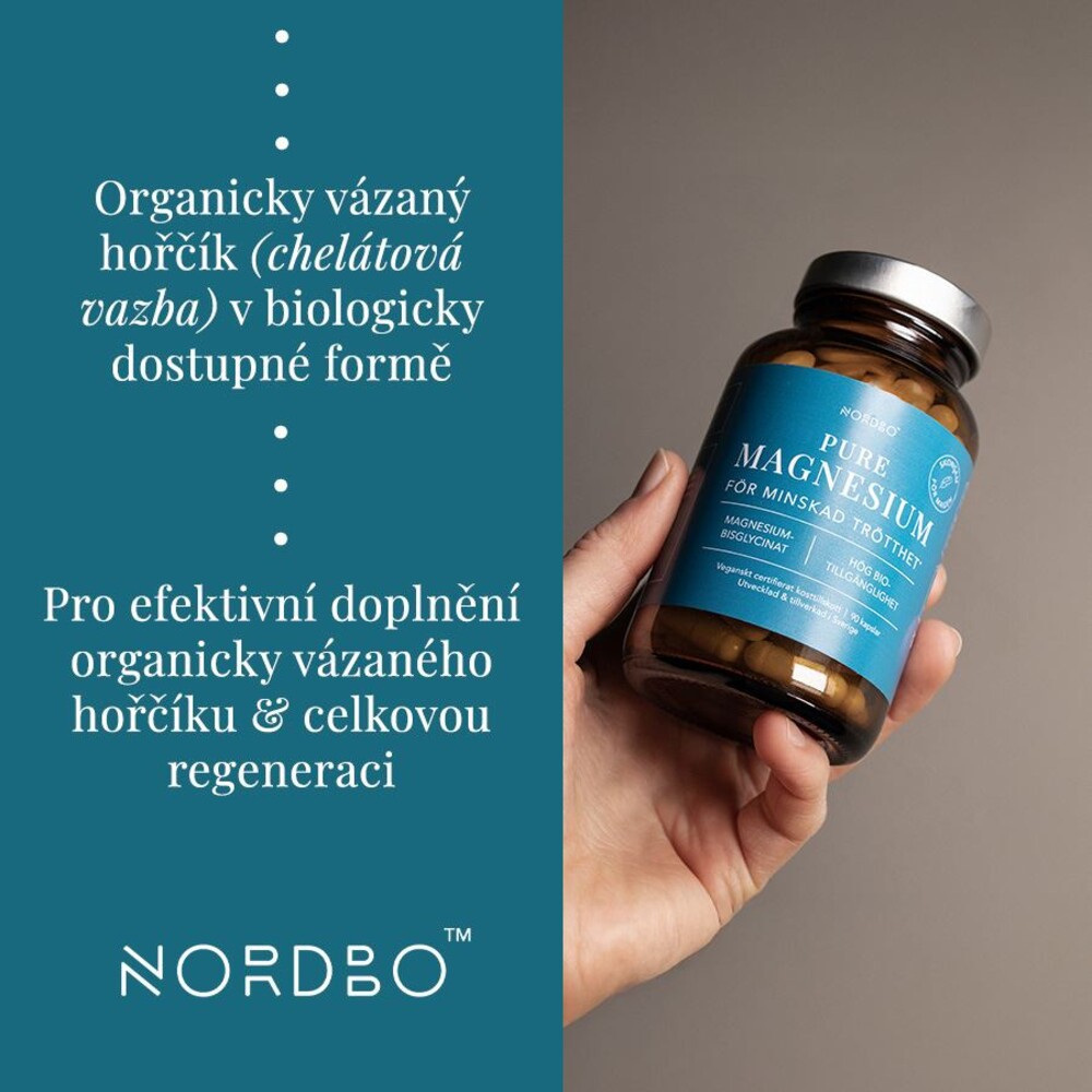 Pure Magnesium 180 kapslí (Hořčík)
