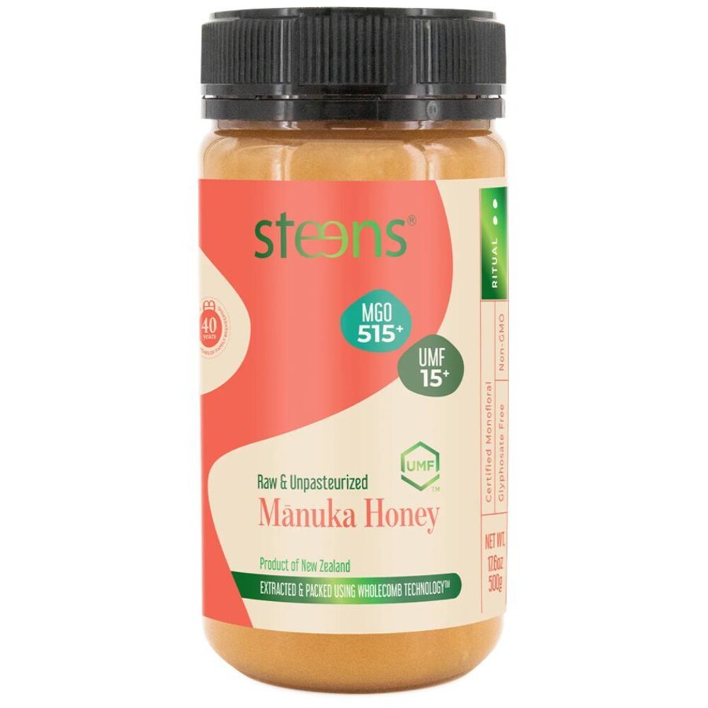 RAW Manuka Honey UMF15+ (515+ MGO) 500g
