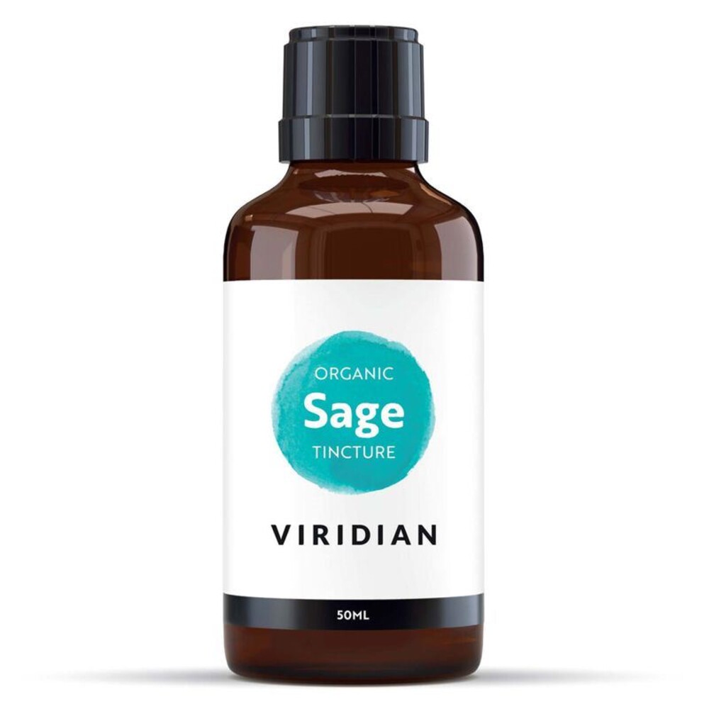 Sage Tincture 50ml Organic (Šalvěj lékařská Bio tinktura)