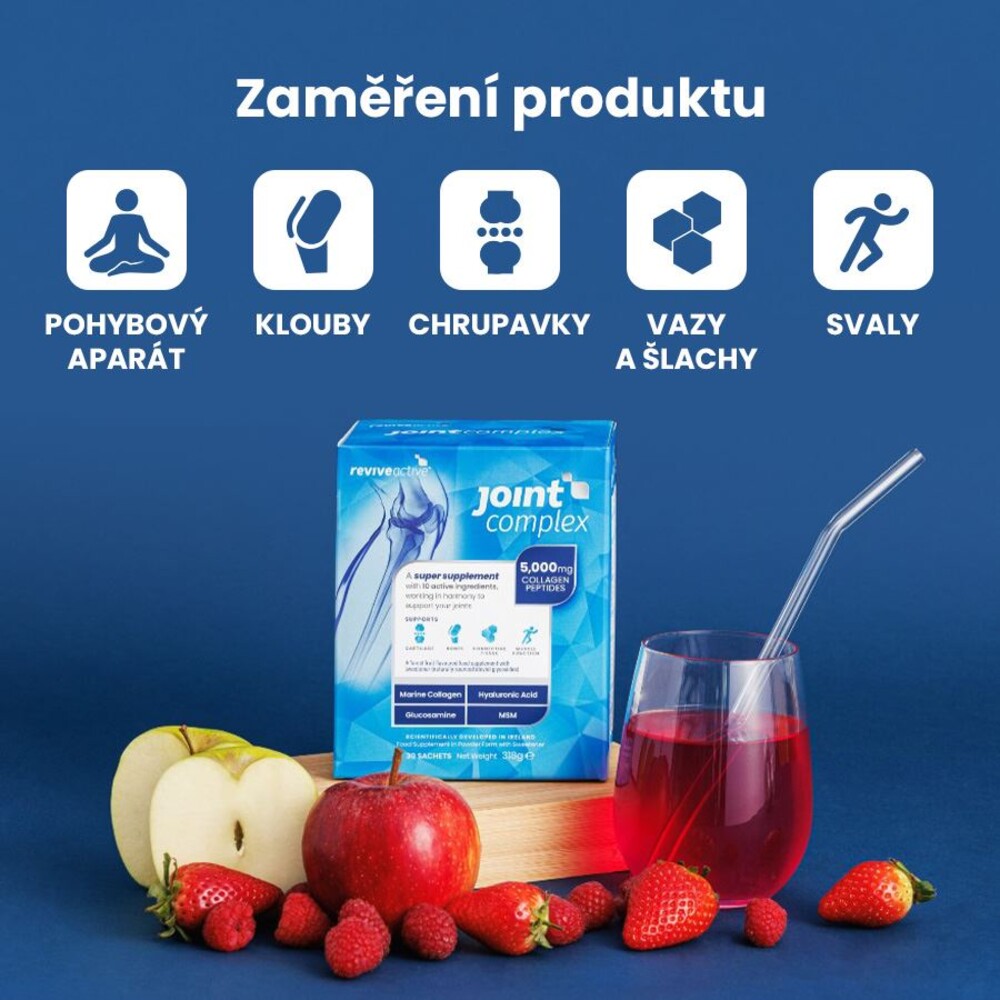 Joint Complex 7 sáčků lesní ovoce (Chrupavky, kosti, pojivová tkáň, funkce svalů)