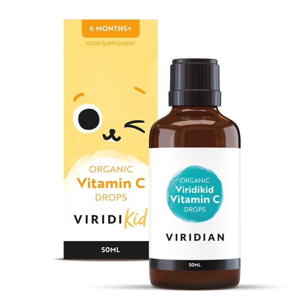 Viridikid Vitamin C drops 50ml Organic (Vitamín C pro děti)