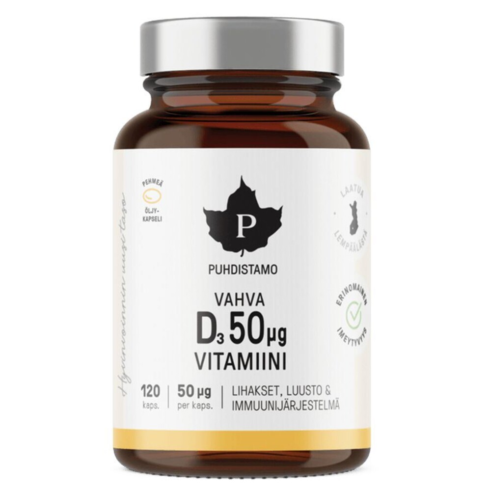 Super Vitamin D 2000IU 120 kapslí