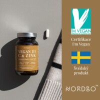 Vegan D3, C and Zinek 90 kapslí SK