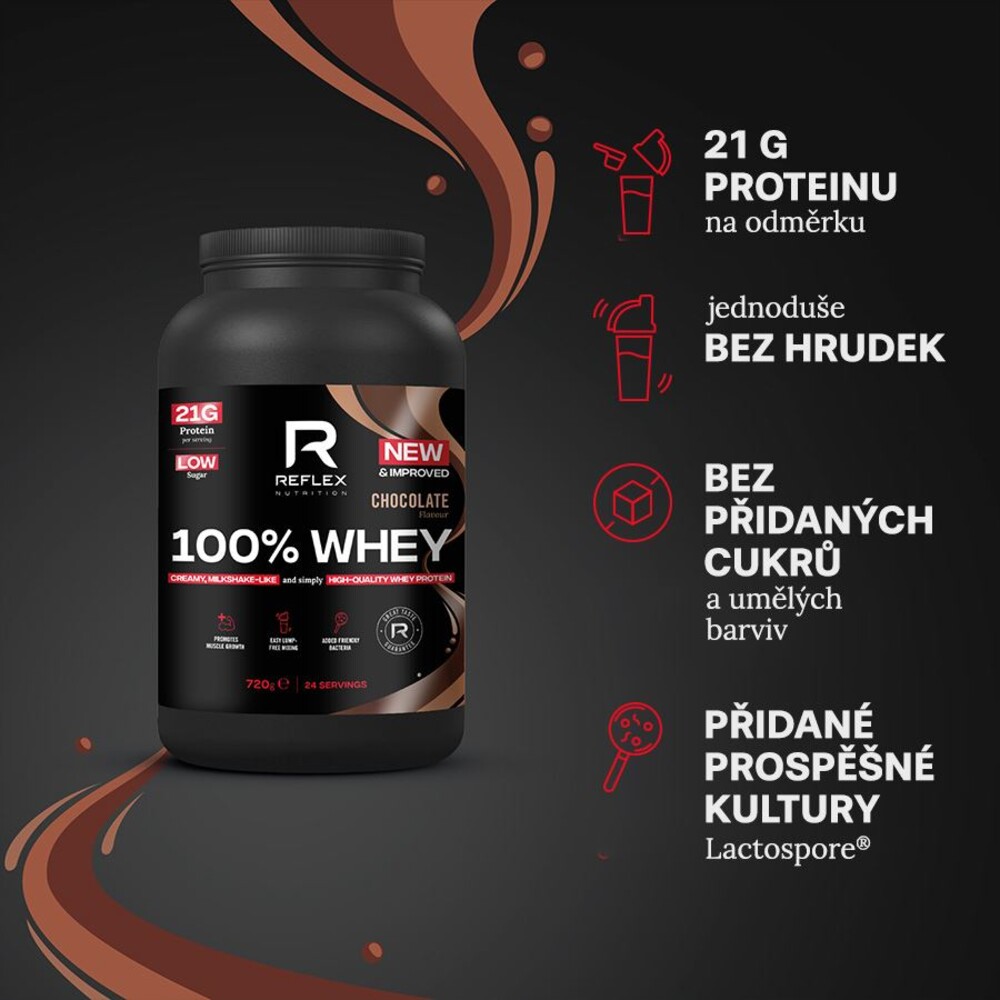 100% Whey Protein 720g