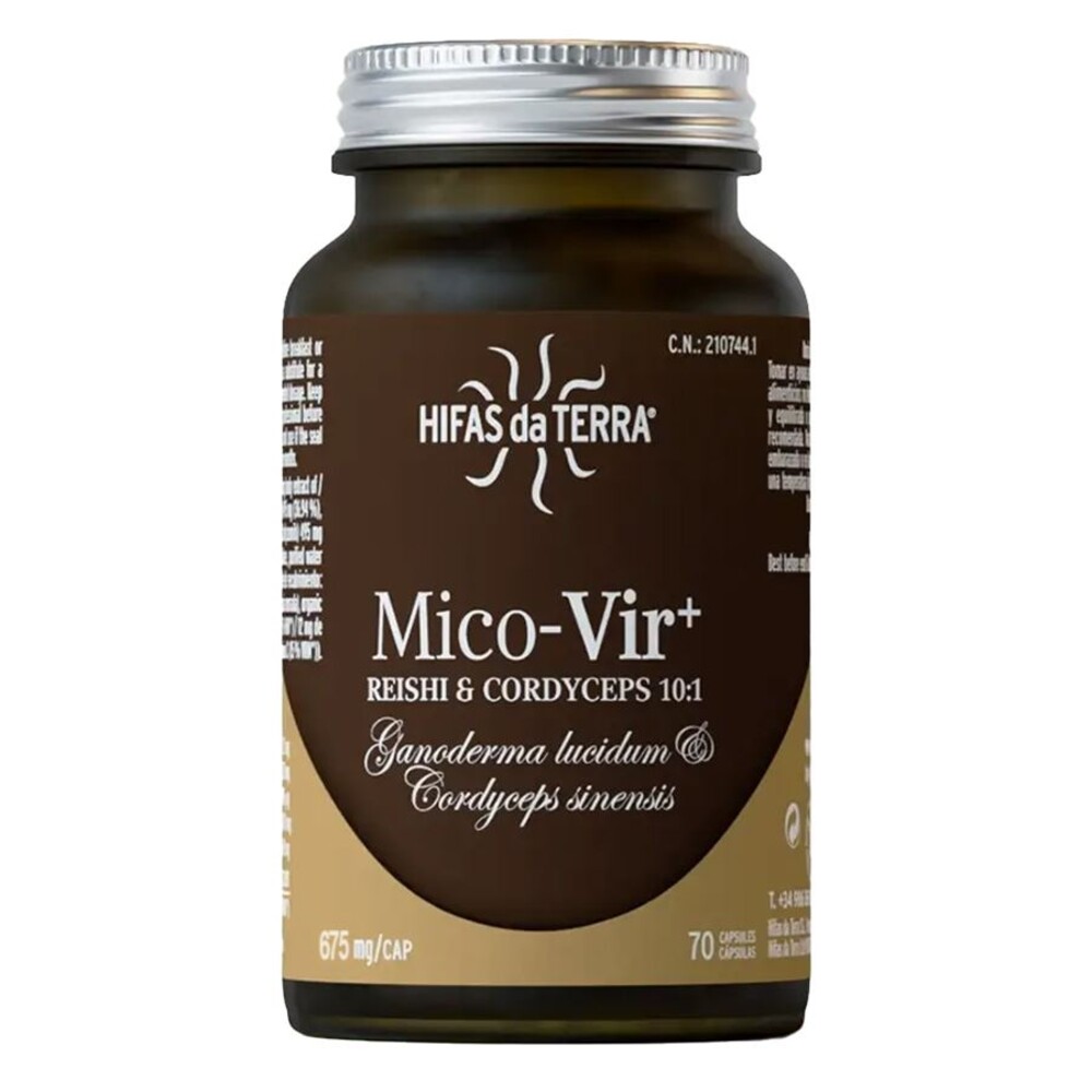 Mico-Vir+ 70 kapslí (Reishi a Cordyceps)