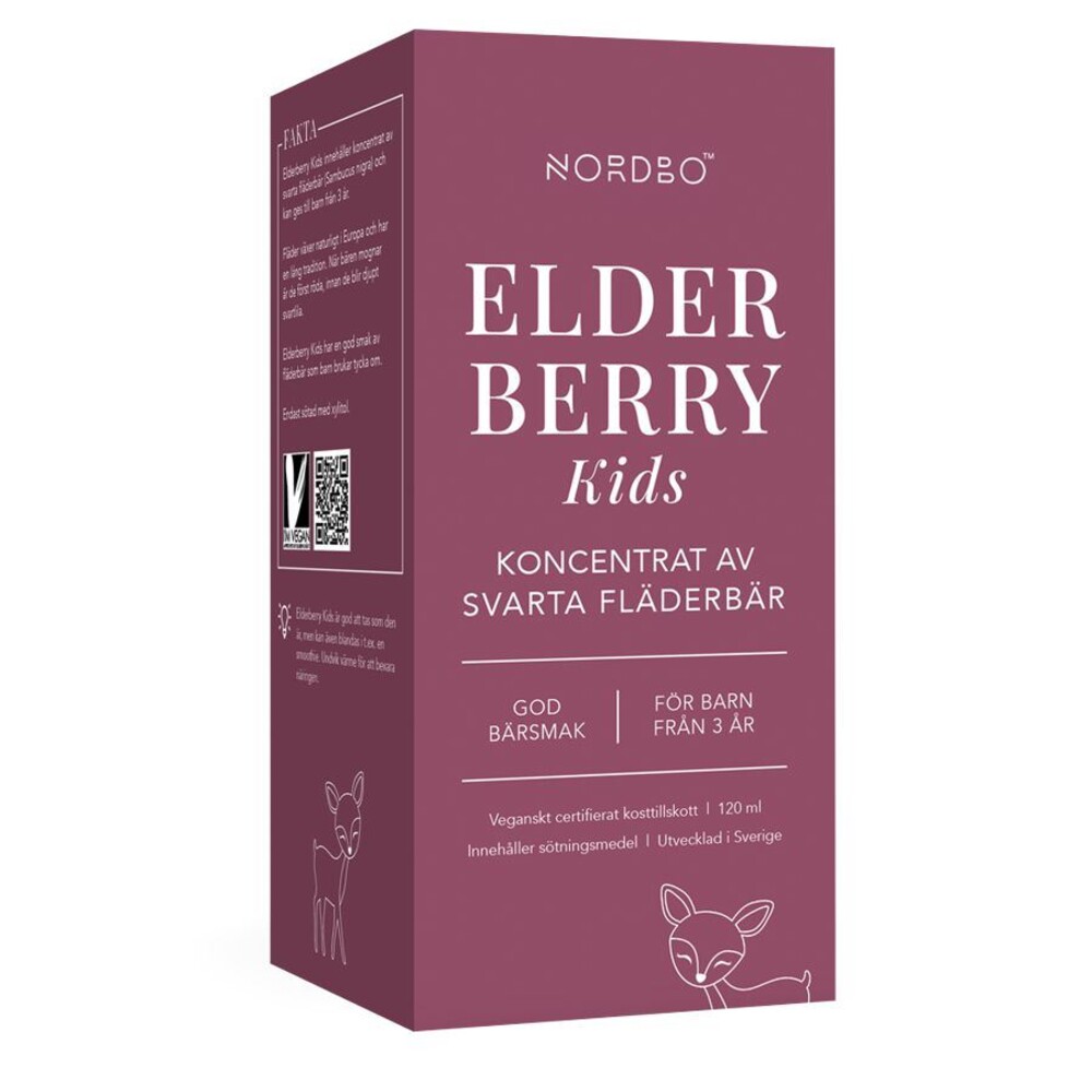 Elderberry Kids 120ml (Extrakt z černého bezu pro děti)