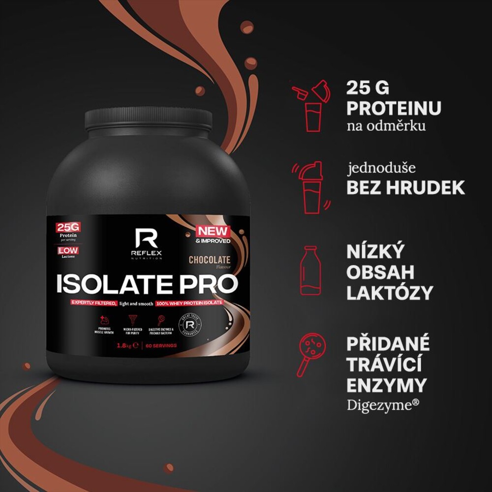 Isolate PRO 1,8kg + Magnesium 90 kapslí ZDARMA
