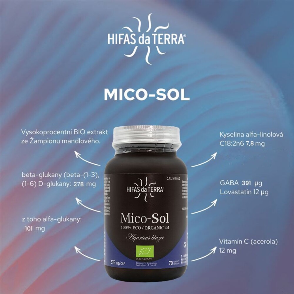 Mico-Sol Bio 70 kapslí NEW